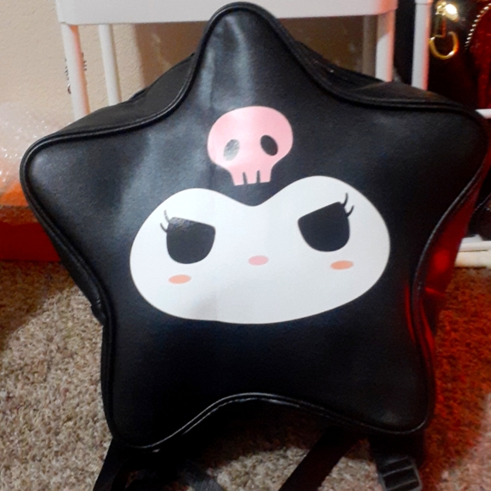 NWOT Kuromi! Star KuKu backpack